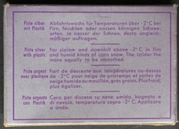 Holmenkol Piste Departurewax 1960 in original box (2014)